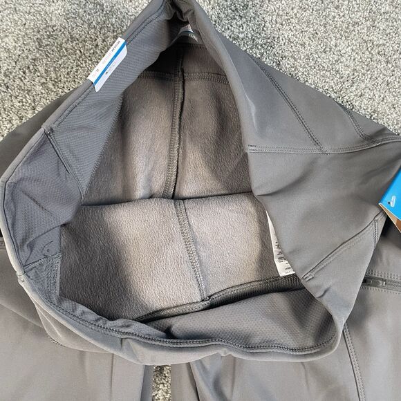 Columbia Active Fit Straight Leg Fleece Lined Pants Women's Gray Size XL NEW - Picture 5 of 14